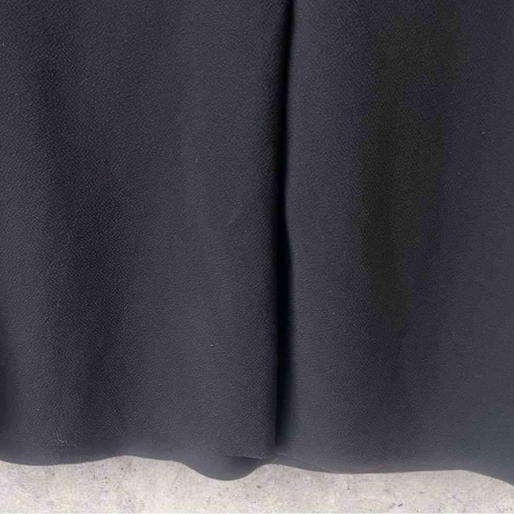Zara Basic Collection Black Rubberized Embroidery Floral Mini Dress Size M - Picture 9 of 9